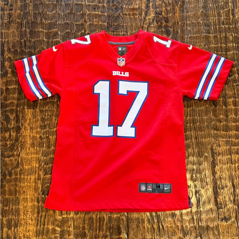 Nike Kids Red and Blue Football Jersey